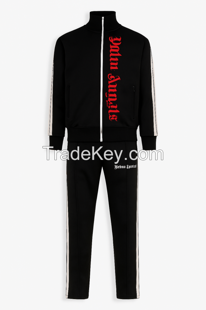 Street Style Latest OEM Private Label Tracksuit Factory Custom Team Uniforms Lightweight Quick Dry Fabric