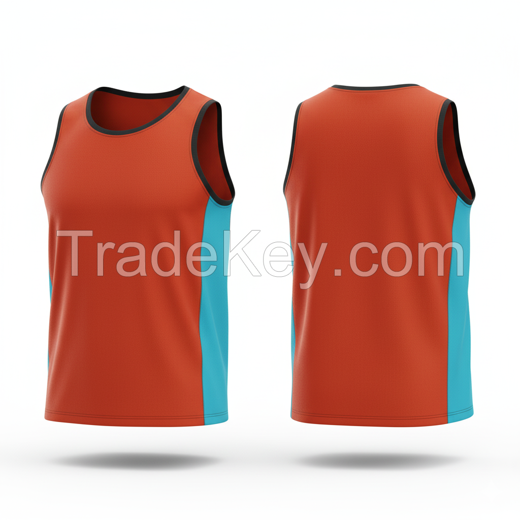 Performance Mens Tank Top for Training and Sports Quick Dry Material with Muscle Cut and Comfortable Stretch