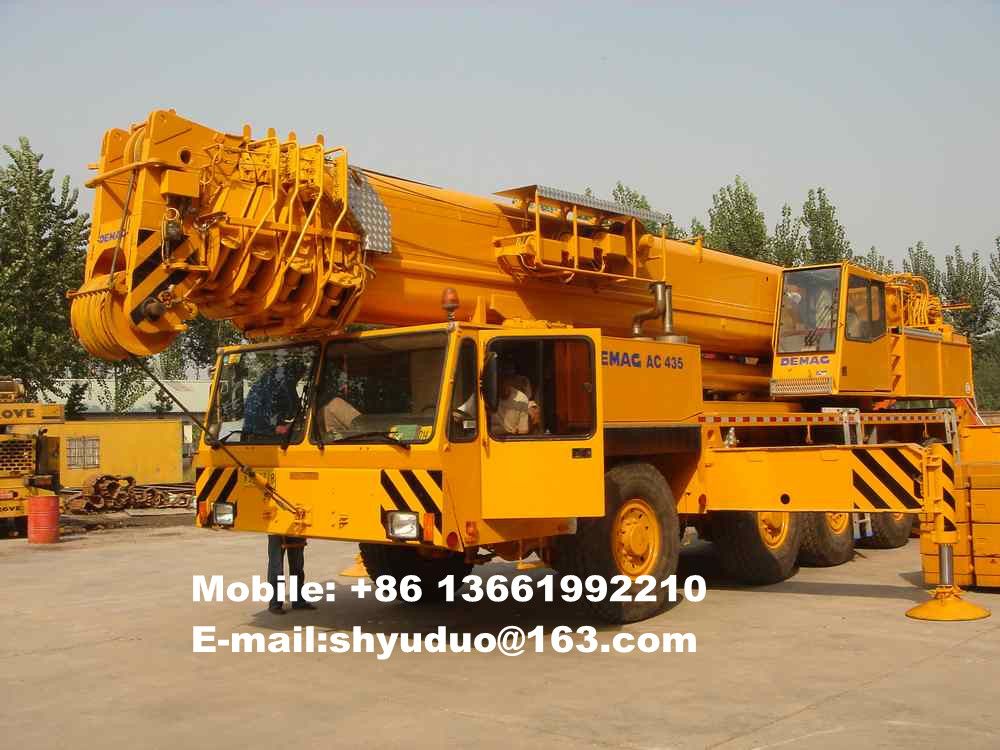 Used 150ton Demag All Terrain Crane AC435