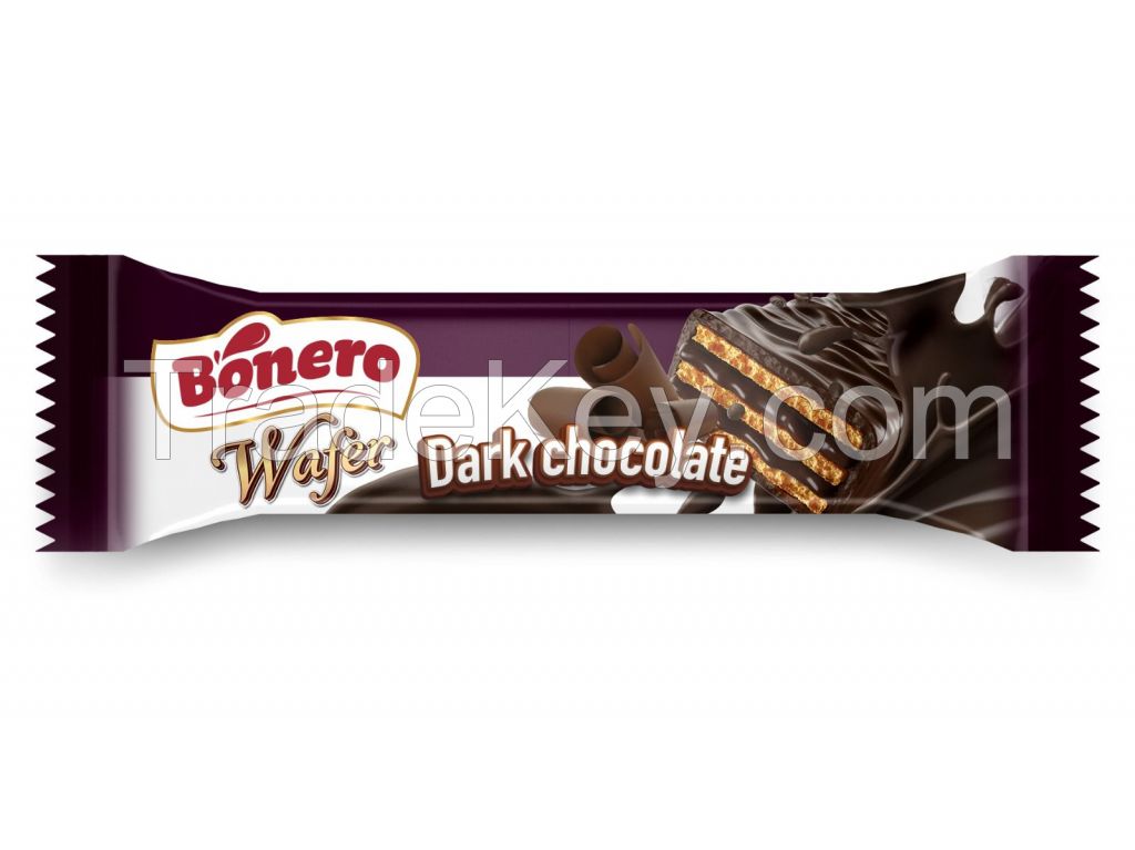 Bonero chocolate coated wafer with coconut cream