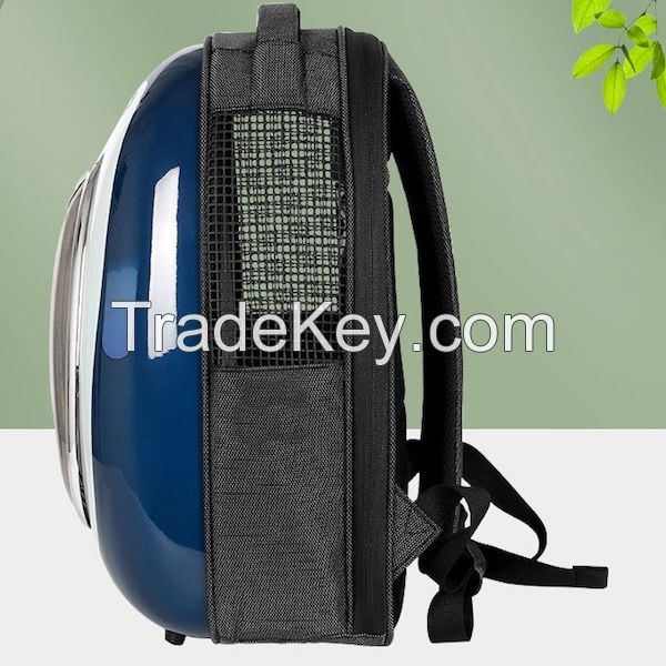 Transparrent Cat Backpack Double-shoulder Space Capsule Pet Bag Dog Carrier