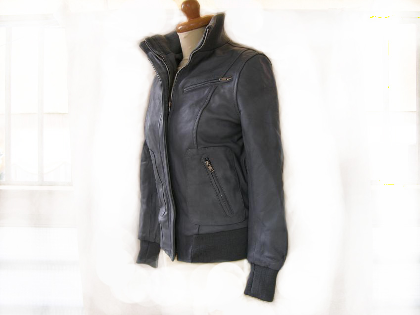 Figlio di Giorgio women leather jacket