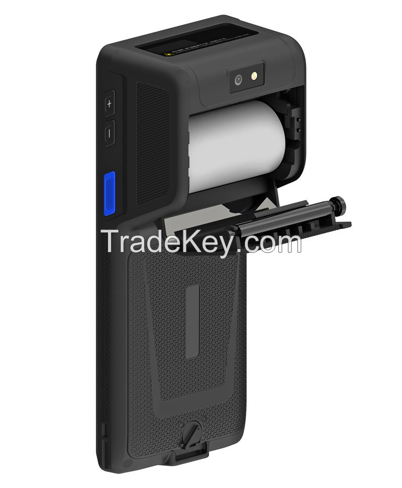 Cheapest Factory Android 14 5.5 Inch 4GB+64GB PDA Handheld with NFC HF RFID Reader POS Thermal Printer UHF RFID Lora Module