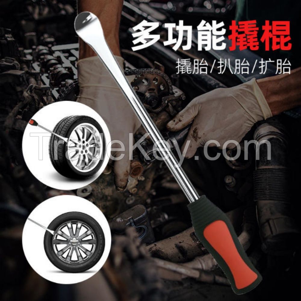 Tire Pry Bar - Multi-Function Flat Tire Iron Lever for Car Motorcycle Tire Repair & Tire Changing Tools, Auto Repair Shop Essential