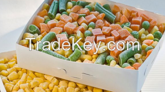 Frozen Pacific Mackerel Fish, IQF Frozen Boletus/Pornici , Vegetables Frozen Fruits , Frozen White Cauliflower , Frozen Mixed Vegetables/ Diced Carrot/ Frozen Green Peas , Squid Roe