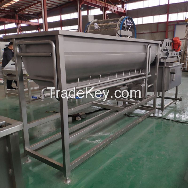 Industrial Fruit Cleaning Equipment Tomato Lettuce Washer Leaf Vegetables Washing Machine