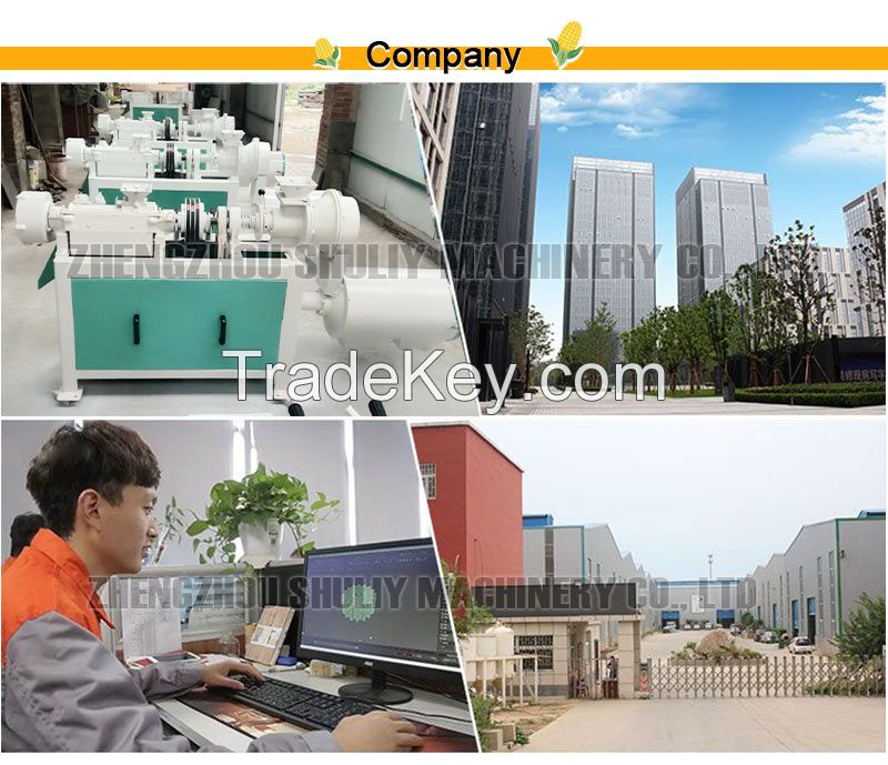 Automatic Corn millet peeling and grits making Machine for sale