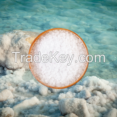 PREMIUM SEA SALT GRAINS / FOOD SAFE / NATURAL TEXTURE / CLEAN LABEL