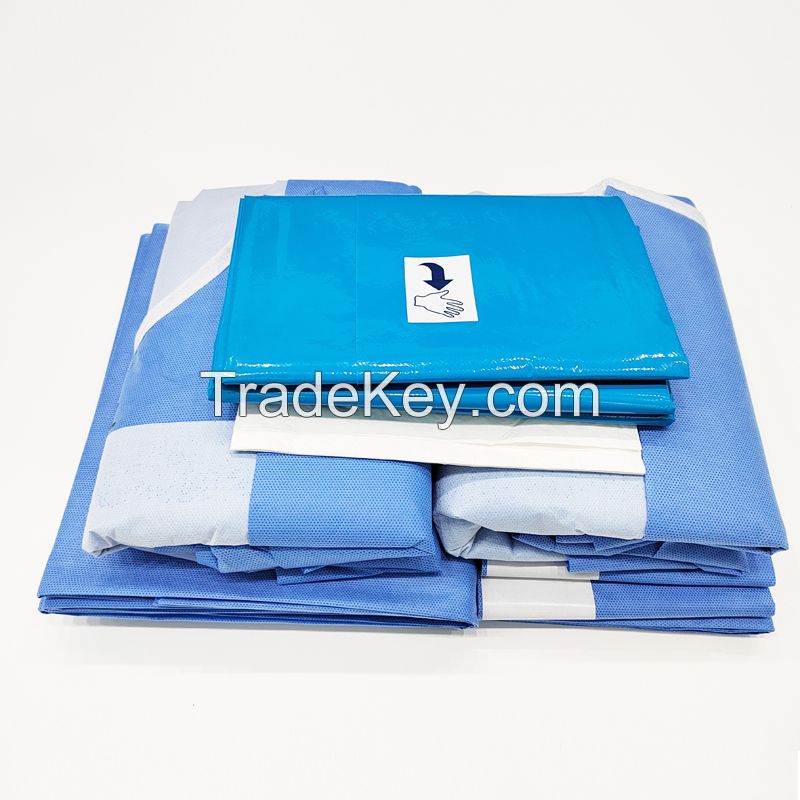 Medical Non-woven Disposable Surgical Universal Pack General Surgery Sterile Surgical Drapes Kit