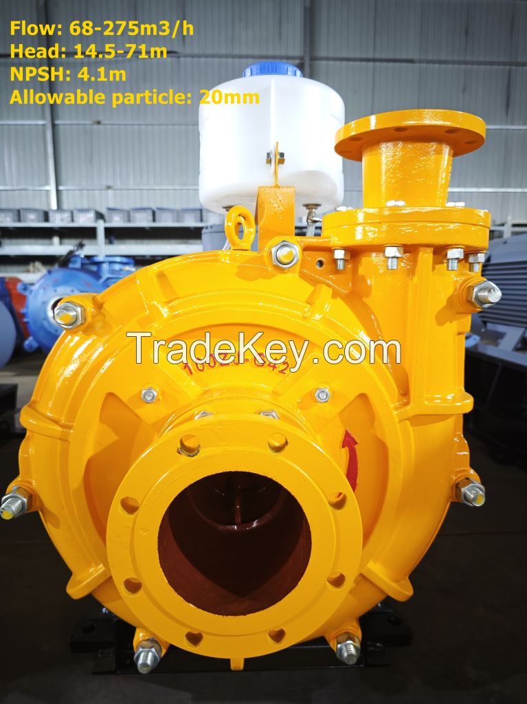80ZJ wear-resistance slurry pump
