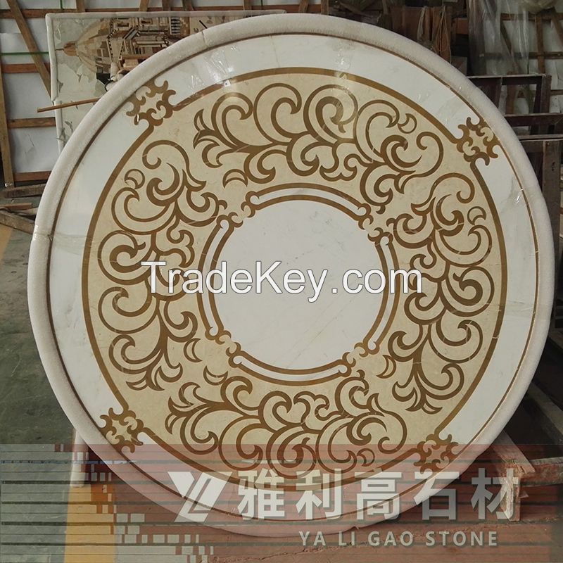 Marble Waterjet Medallion Floor