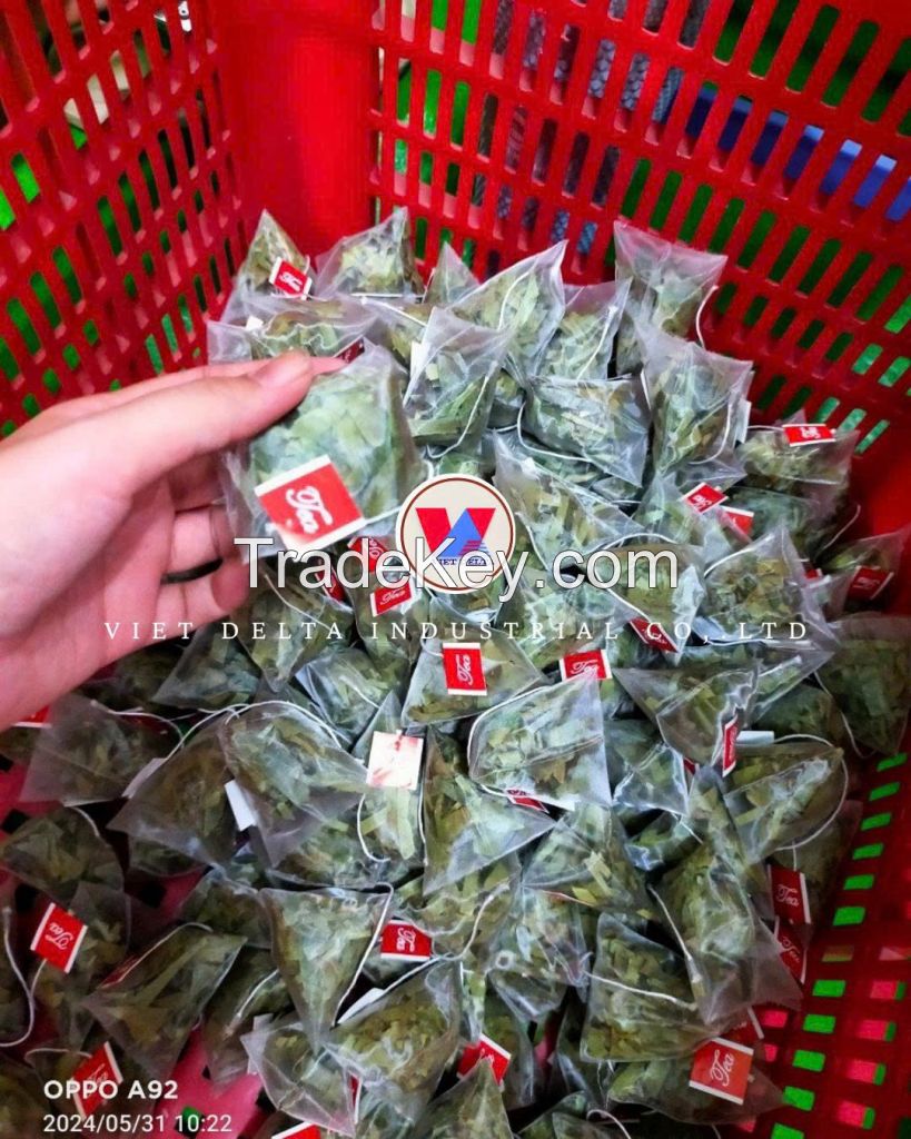 PURE SOURSOP LEAF HERBAL INFUSION TEA BAG FOR CLEAN LABEL IMMUNE SUPPORT