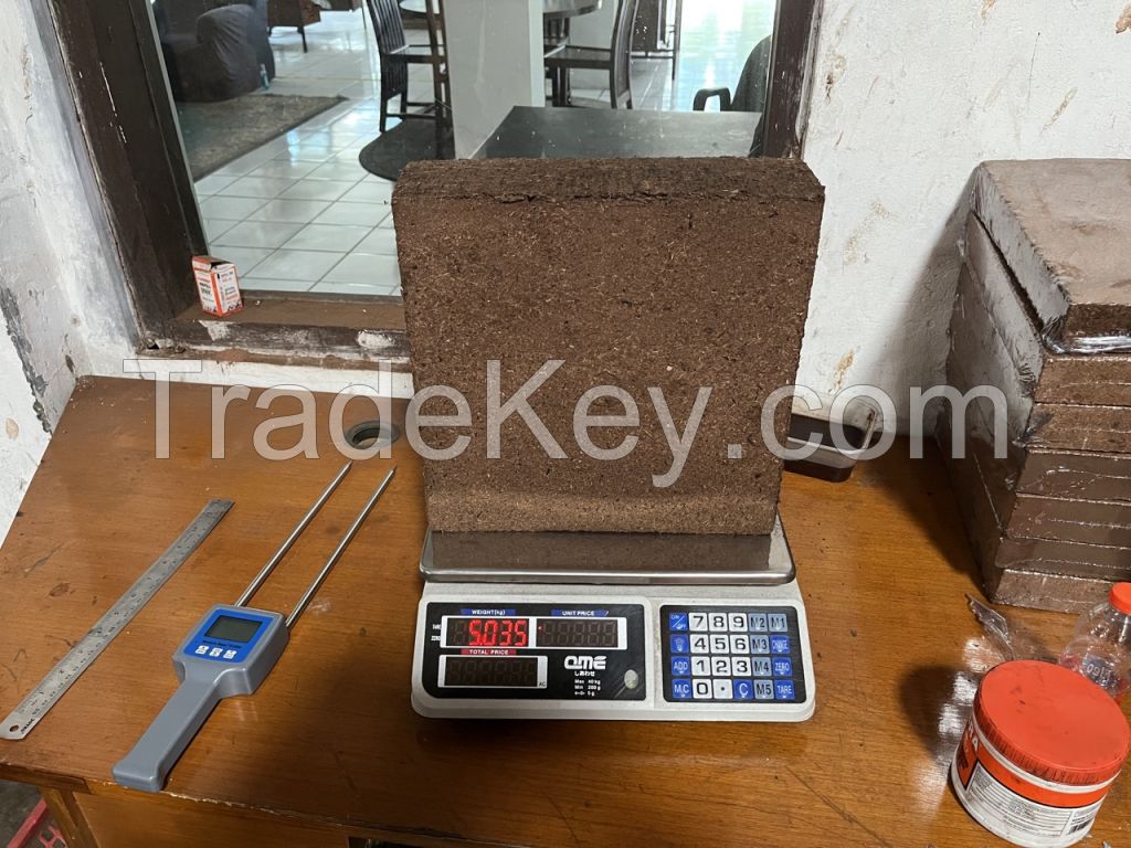 Cocopeat Block High EC - Natural Growing Medium for Agriculture