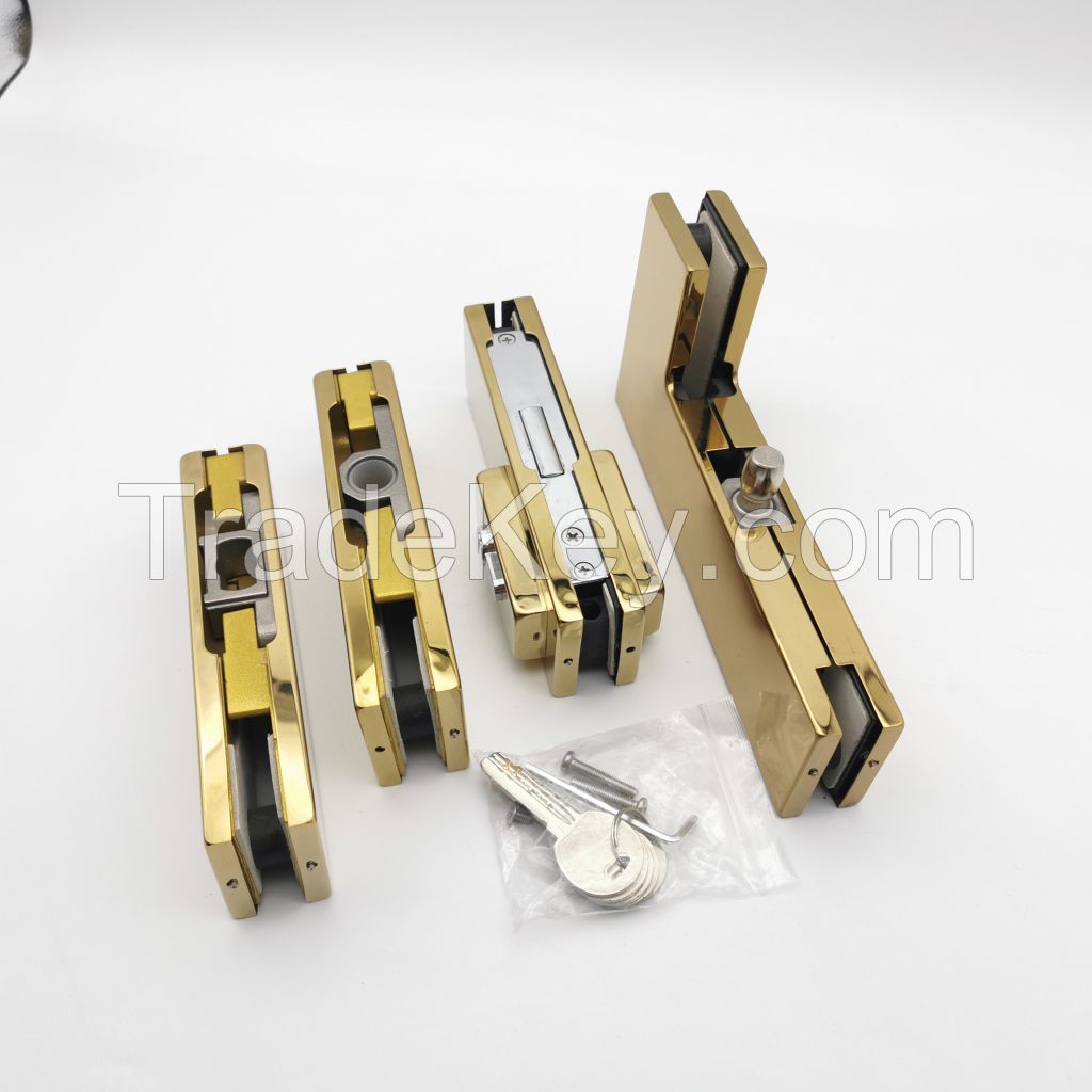 Kensharp Top Overpanel Lock Big L Aluminum Alloy Stainless Steel Square Patch Fitting