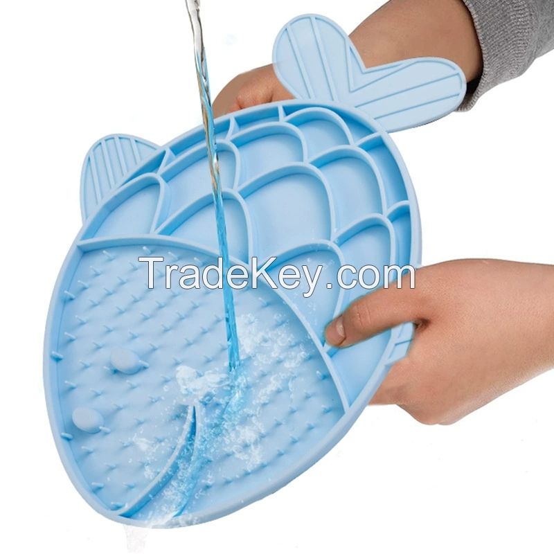 Portable Pet Healthy Eating Anti-Choking Slow Feeder Dog Bowl Anti-Overturning Puzzle Feeders Dish Slow Feeder Bowl For Dog Cat