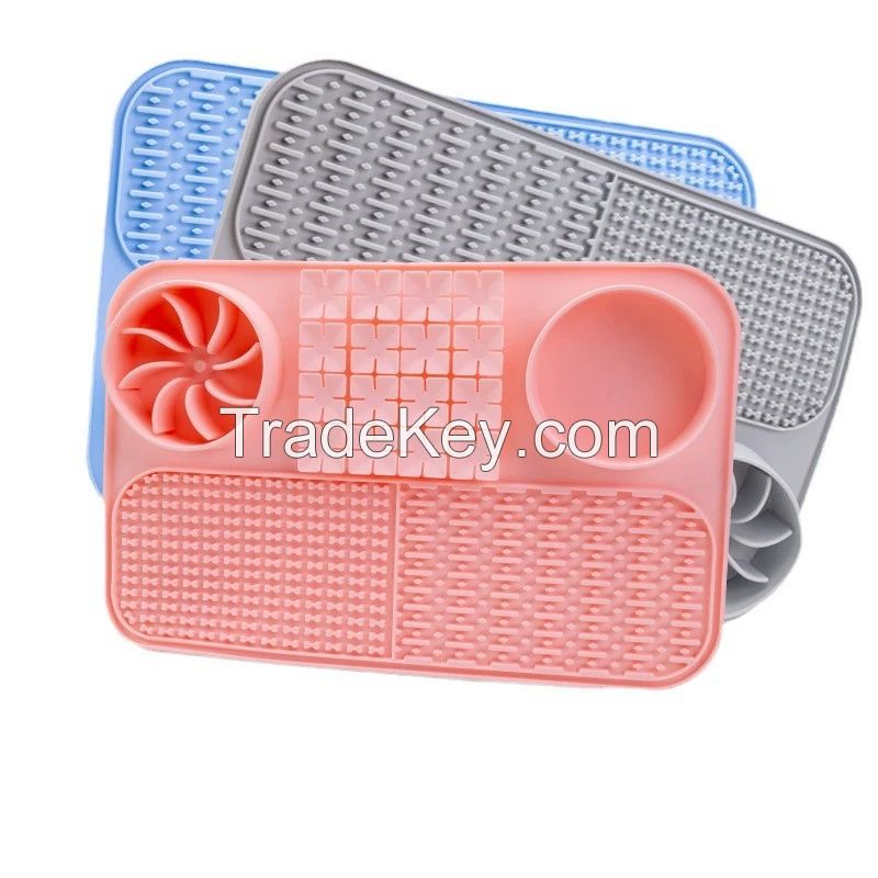 Durable Anti Gulping Dog Slow Feeder Bowl Non-Toxic Slow Feeding Dog Bowl Silicone Slow Feeder Dog Bowls