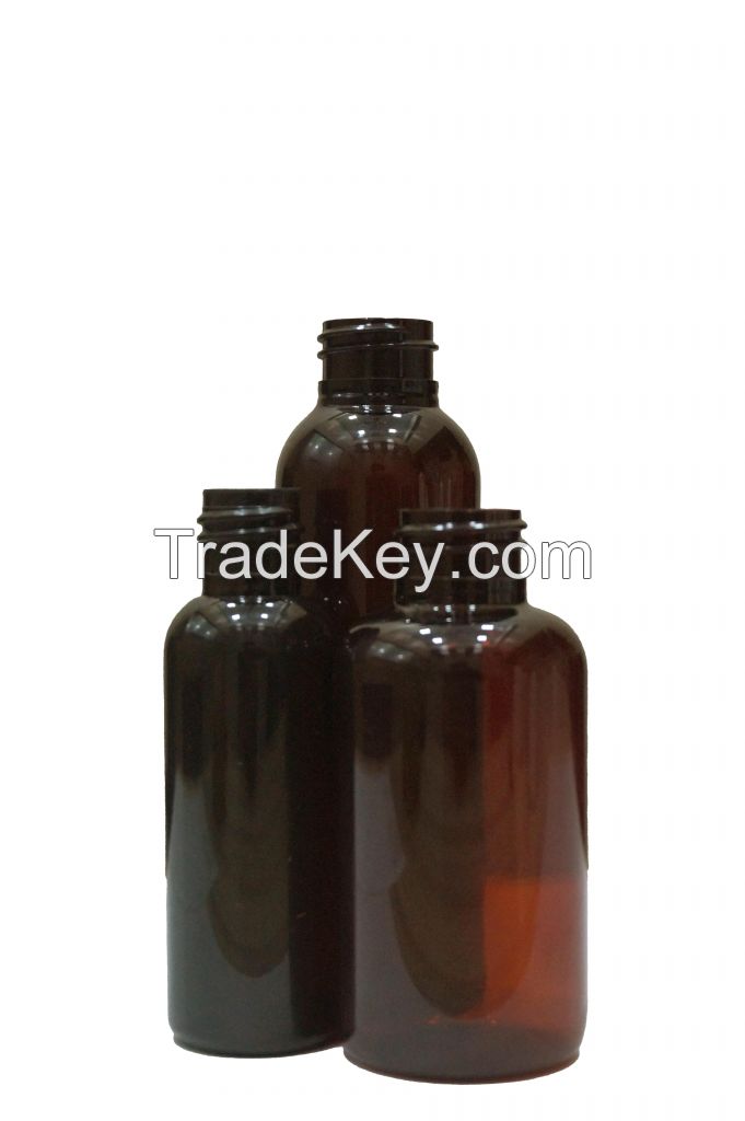 100 ML PET PHARMA BOTTLE AMBER