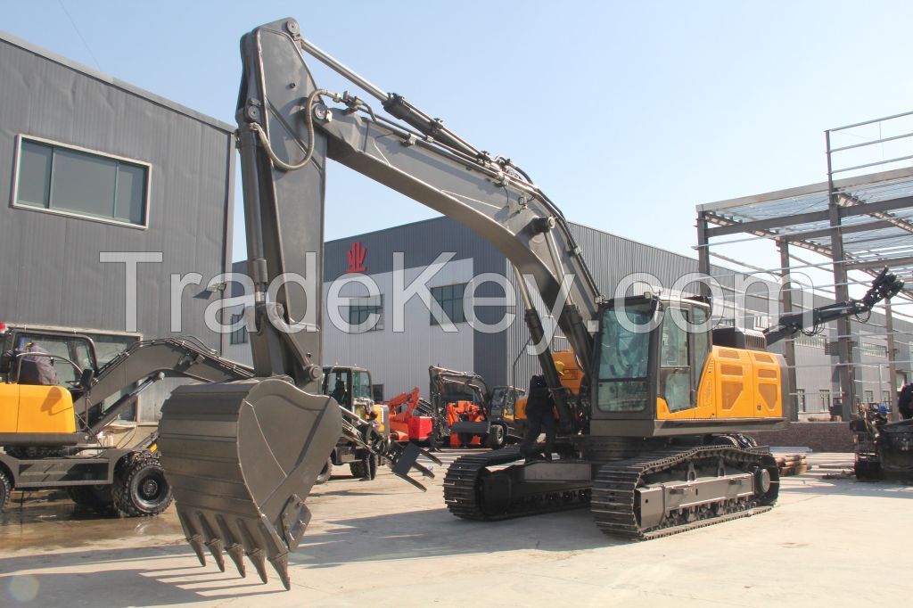 38 Ton Crawler Excavator for Mining, Construction, Civil Engineering, Earthmoving Projects, Cummins engine