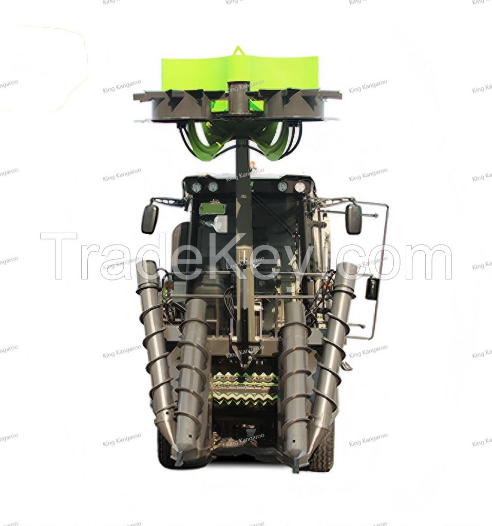 190HP Agriculture Machinery Combine Harvester AC60B Sugarcane Harvesting Machine