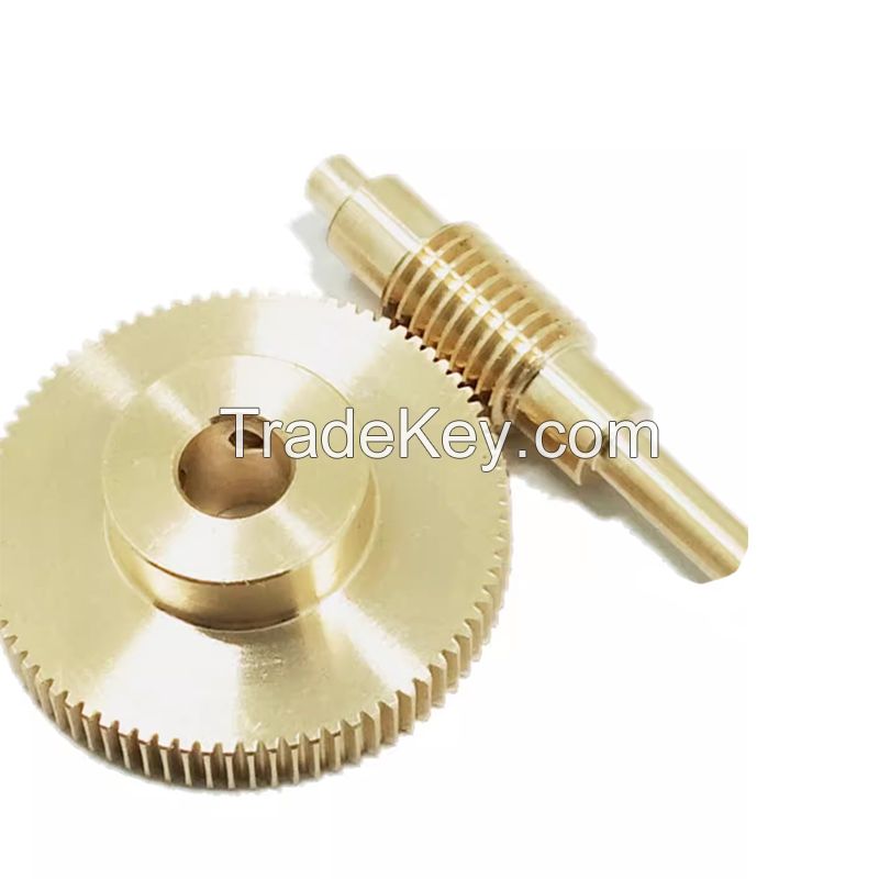Custom High Precision CNC Machining Brass Gears