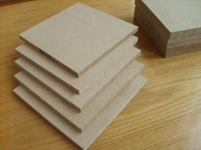 Melamine MDF board, plain MDF board, fibreboards