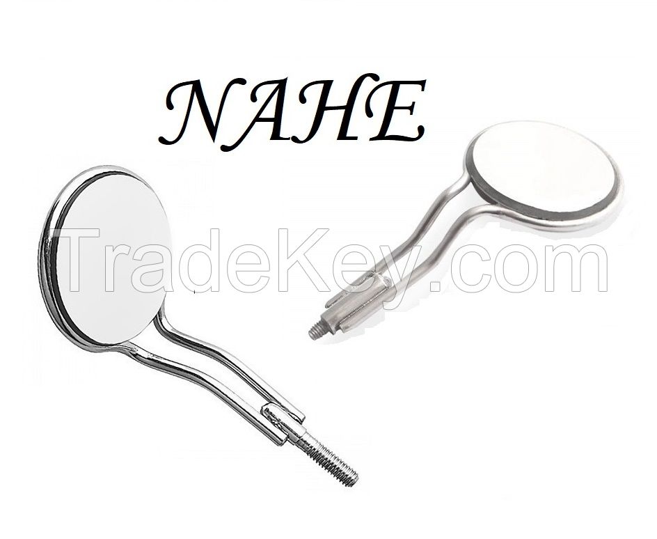 Dental Rhodium Double Sided Mouth Mirror No-5 without Handle Dental Surgical Instrument