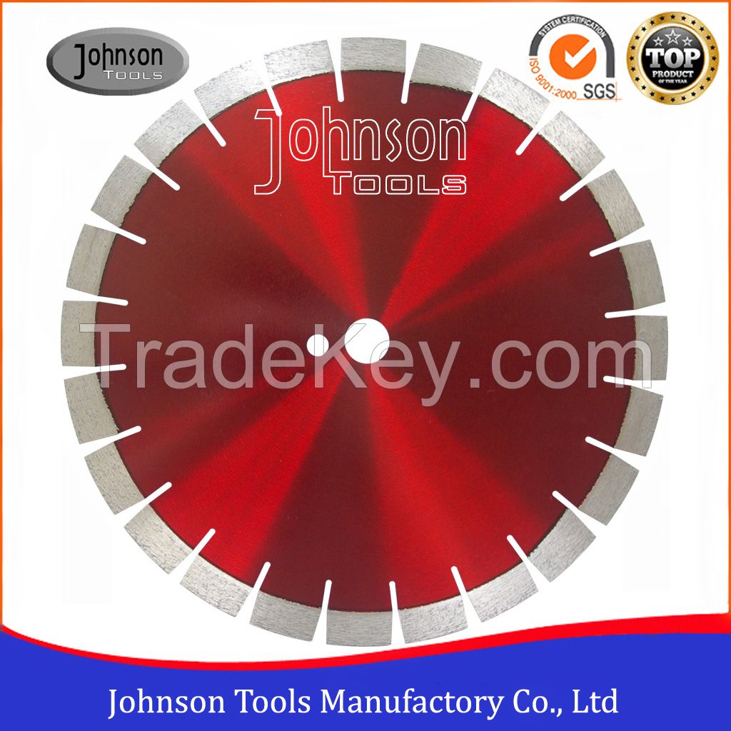 350mm Laser Welded Diamond Concrete Saw Blade for Cutting Cured Concrete