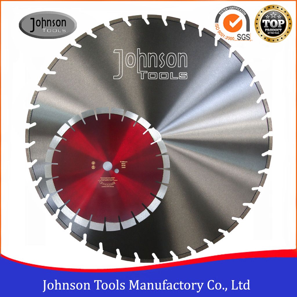 4&quot;-24&quot; Laser Welded Concrete Saw Blades for Reinforced Concrete Cutting