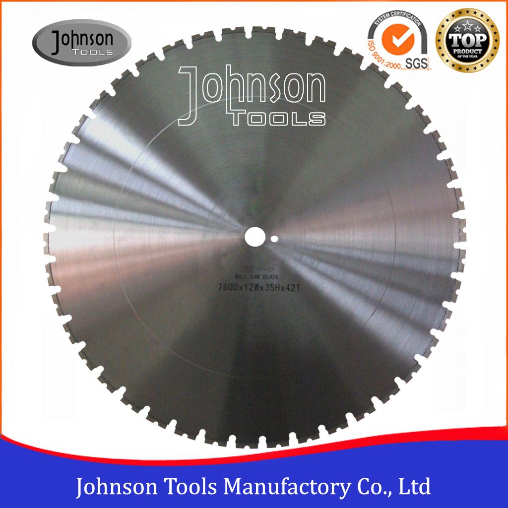 760mm Wall Saw Blades for Highly Reinforced Concrete Walls cutting