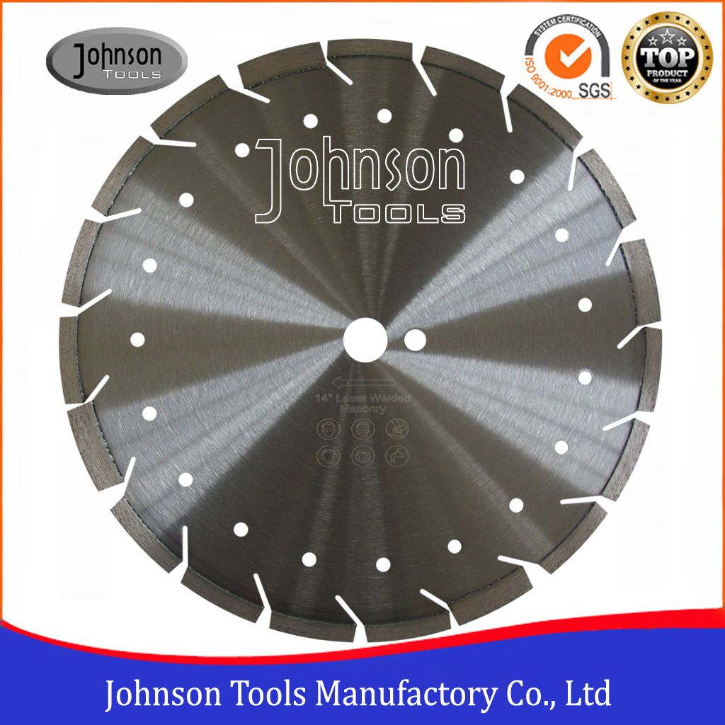 350mm Laser Welded Diamond Saw Blades for Granite Stone Cutting