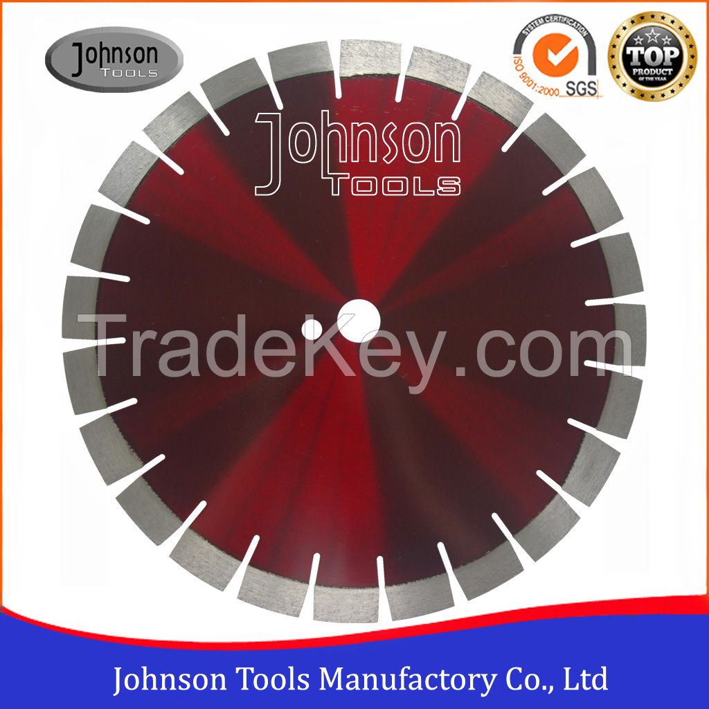 350mm Laser Welded Diamond Concrete Saw Blade for Cutting Cured Concrete