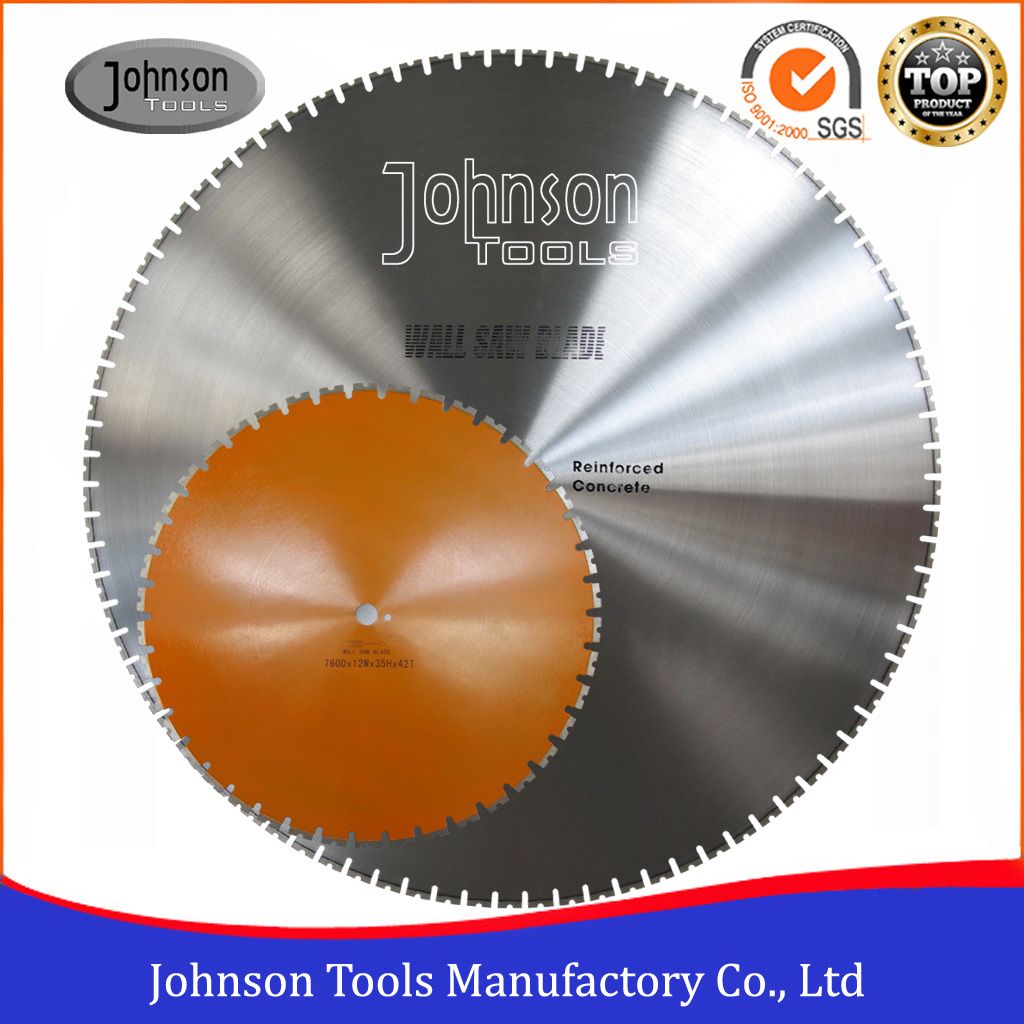 600-1600mm Laser Welded Wall Saw Blades for cutting concrete wall