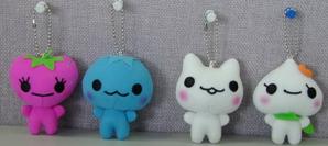 Plush keychain