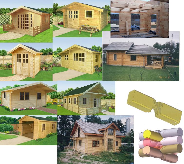 Log cabins/hauses