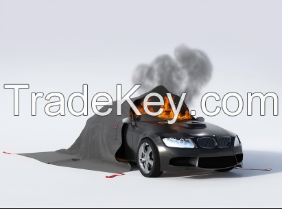 New energy car fire blanket