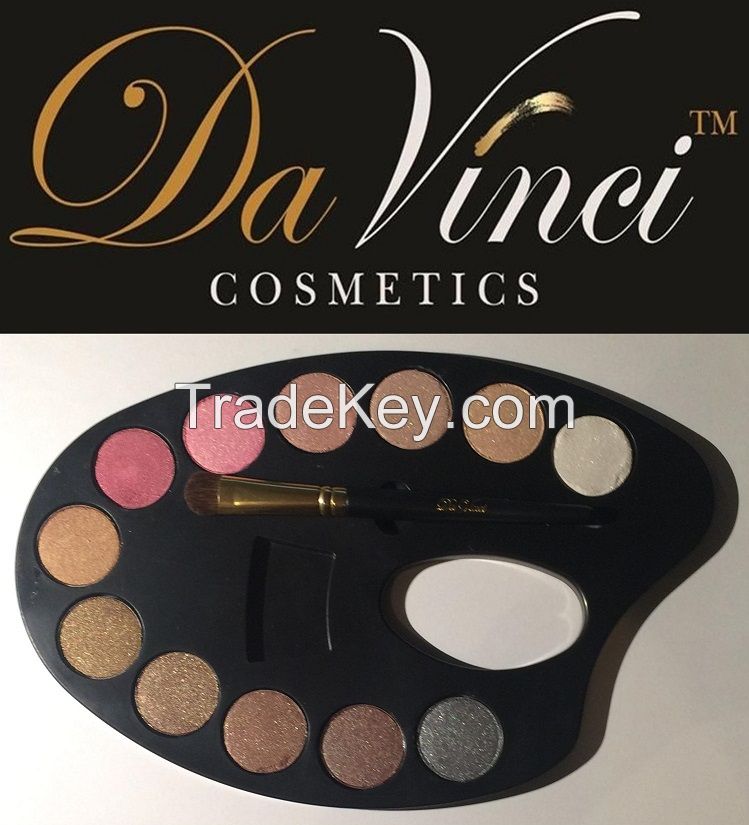 Mineral Eye Shadow Palette - 12 Colors From Da Vinci Cosmetics