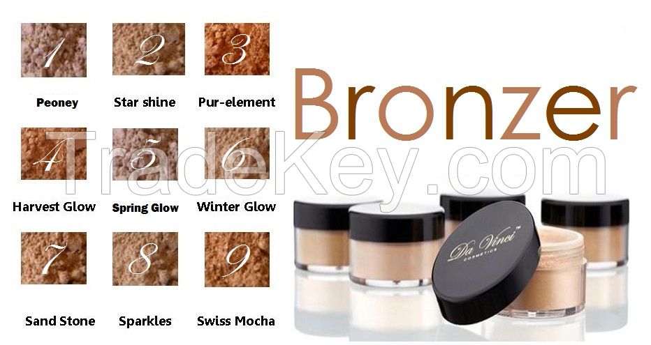 Da Vinci Cosmetics Powder Bronzer with Glitter