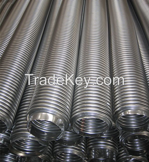 stainless steel 304 braided flexible metal hose with fittings