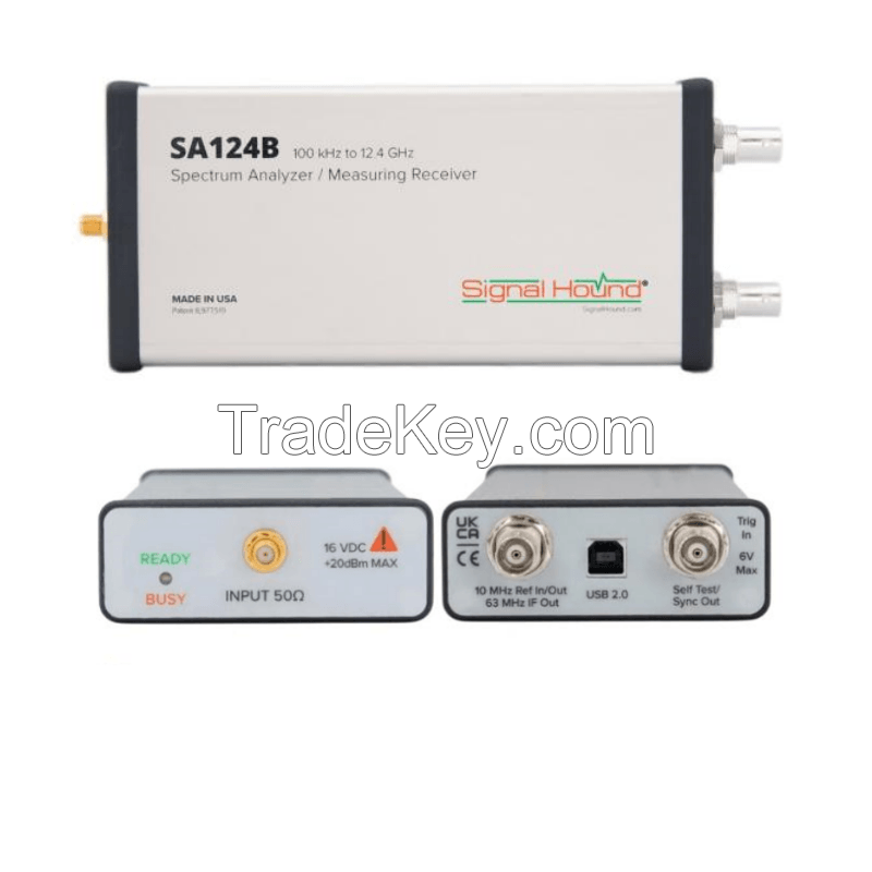 Signal Hound  SA44B SA124B 100 kHz to 12.4 GHz Spectrum Analyzer