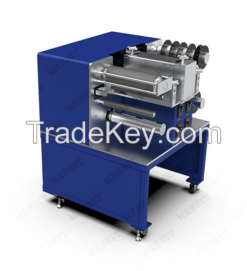 Roll To Roll Continuous Slitting Machine  For Battery Electrode Cutting