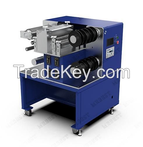 Roll To Roll Continuous Slitting Machine  For Battery Electrode Cutting