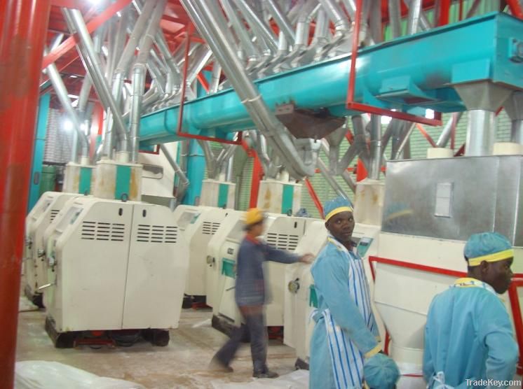 ugali maize flour machinery, corn flour equipment, roller mill