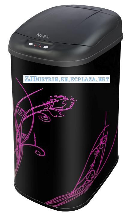 Stainless Steel Sensor Dustbin(printing design)