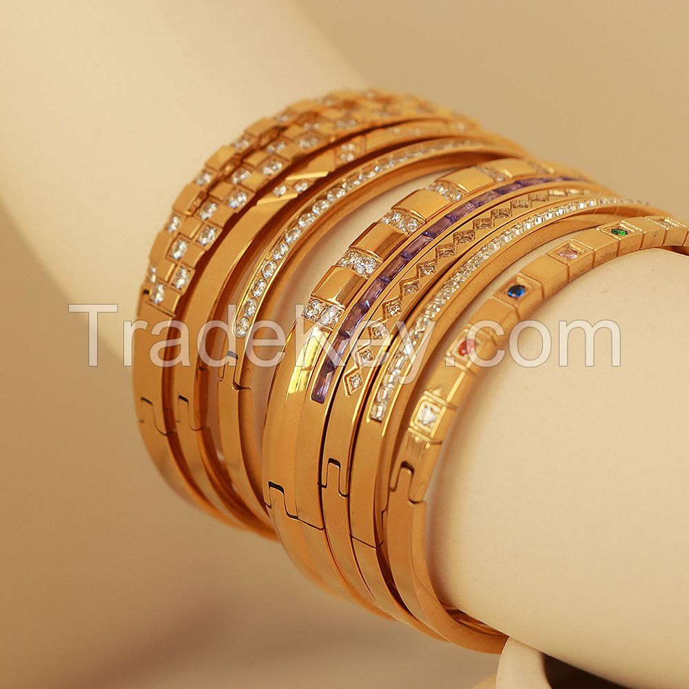 wholesale stainless steel bangles for women