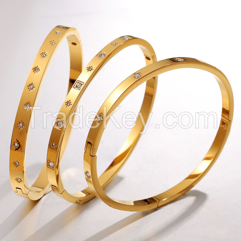 wholesale stainless good quality steel bangles