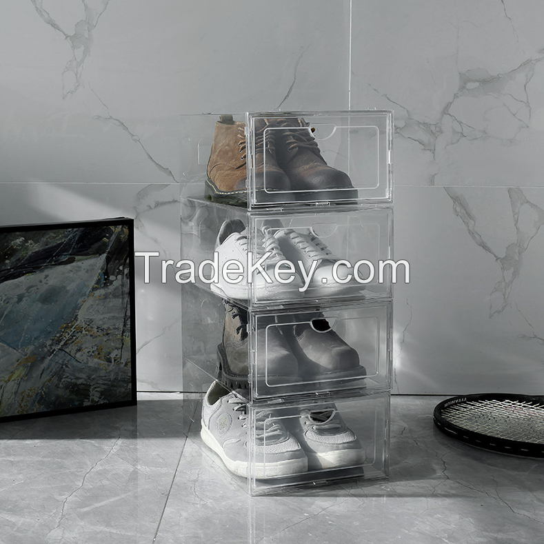 Visualized storage artist - transparent folding shoe box
