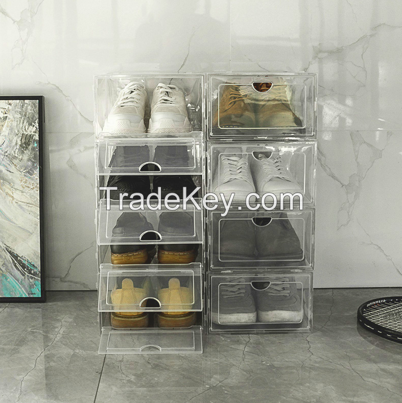 Visualized storage artist - transparent folding shoe box