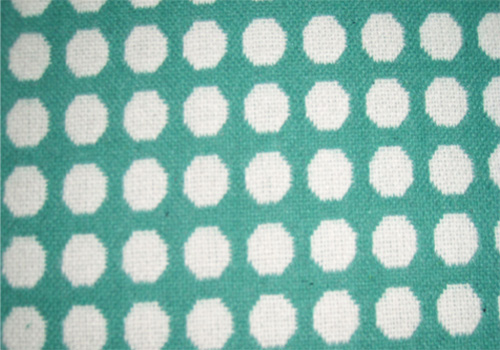 wool fabric (double-decked big dot fabric)