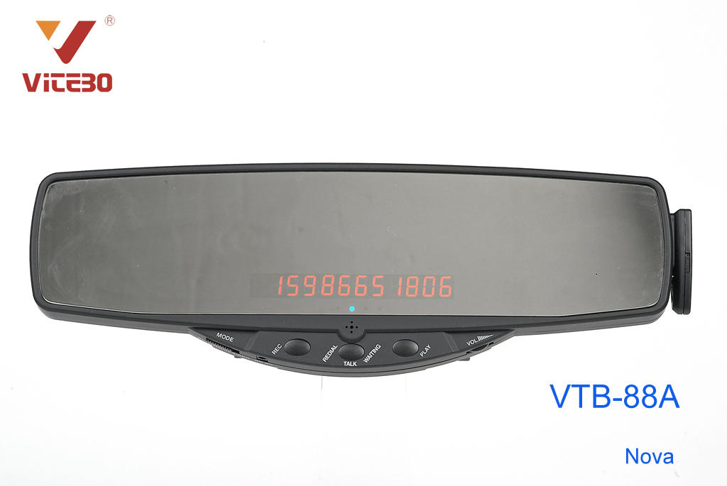 VITEBO---Bluetooth handsfree car kit, bluetooth rearview mirror