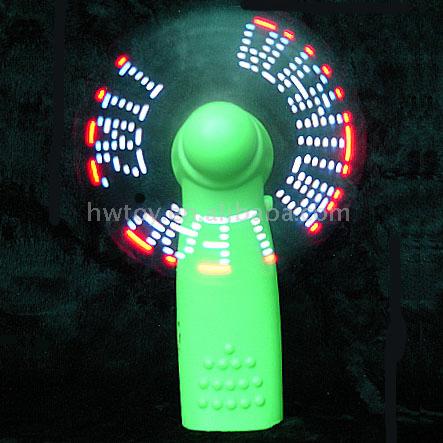 led message fan